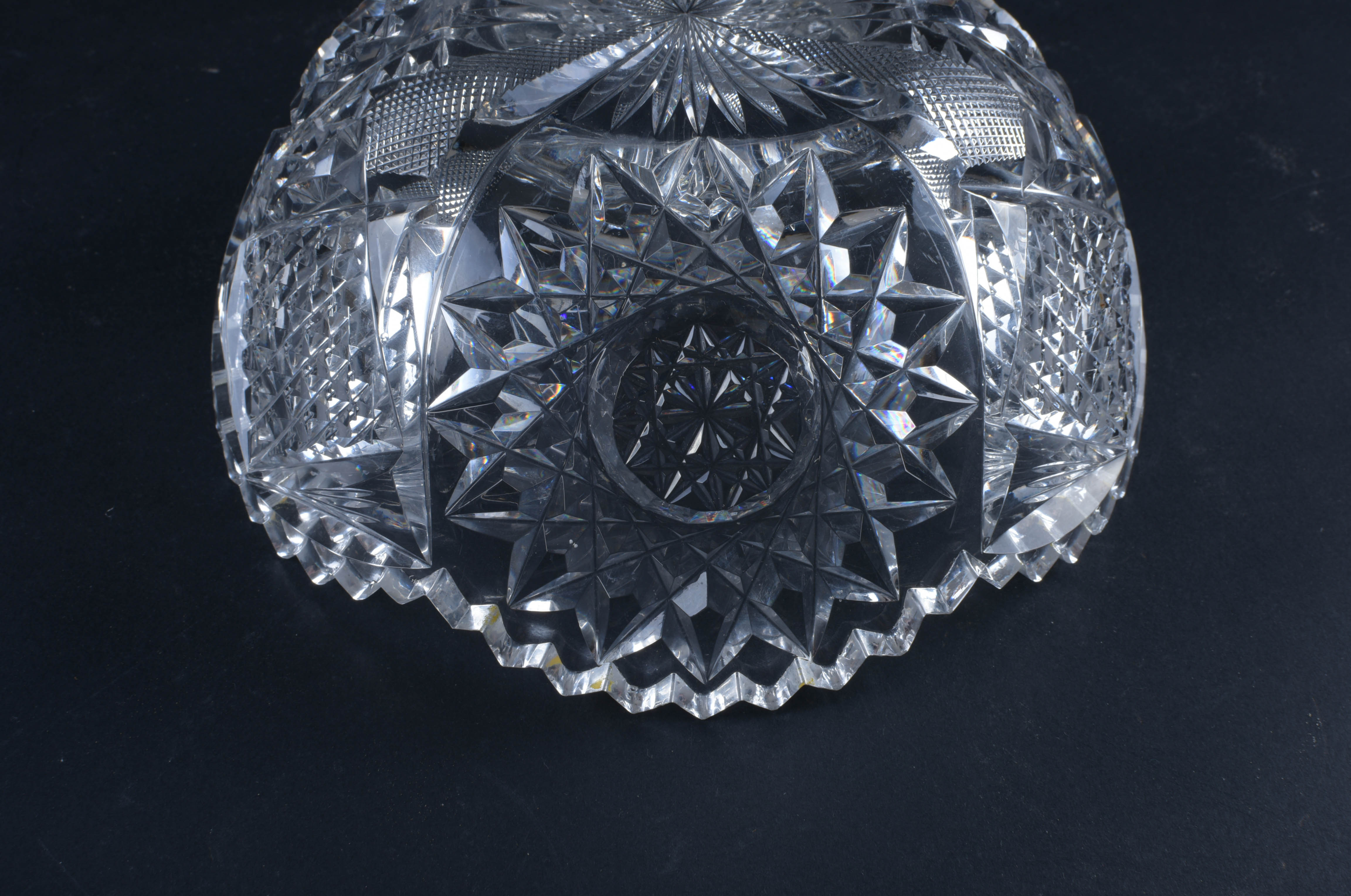 Three Decorative Glass Bowls