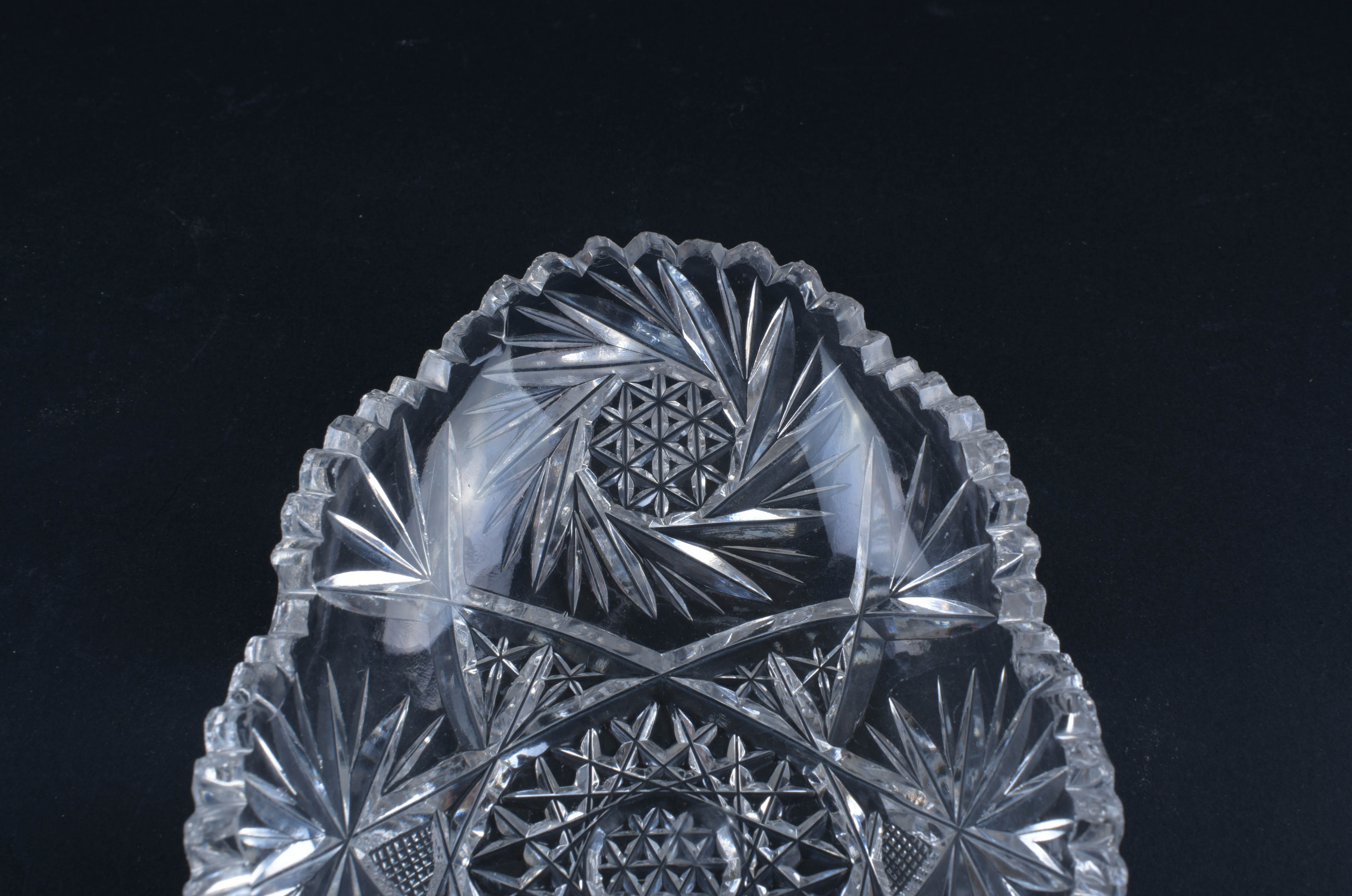 Three Decorative Glass Bowls