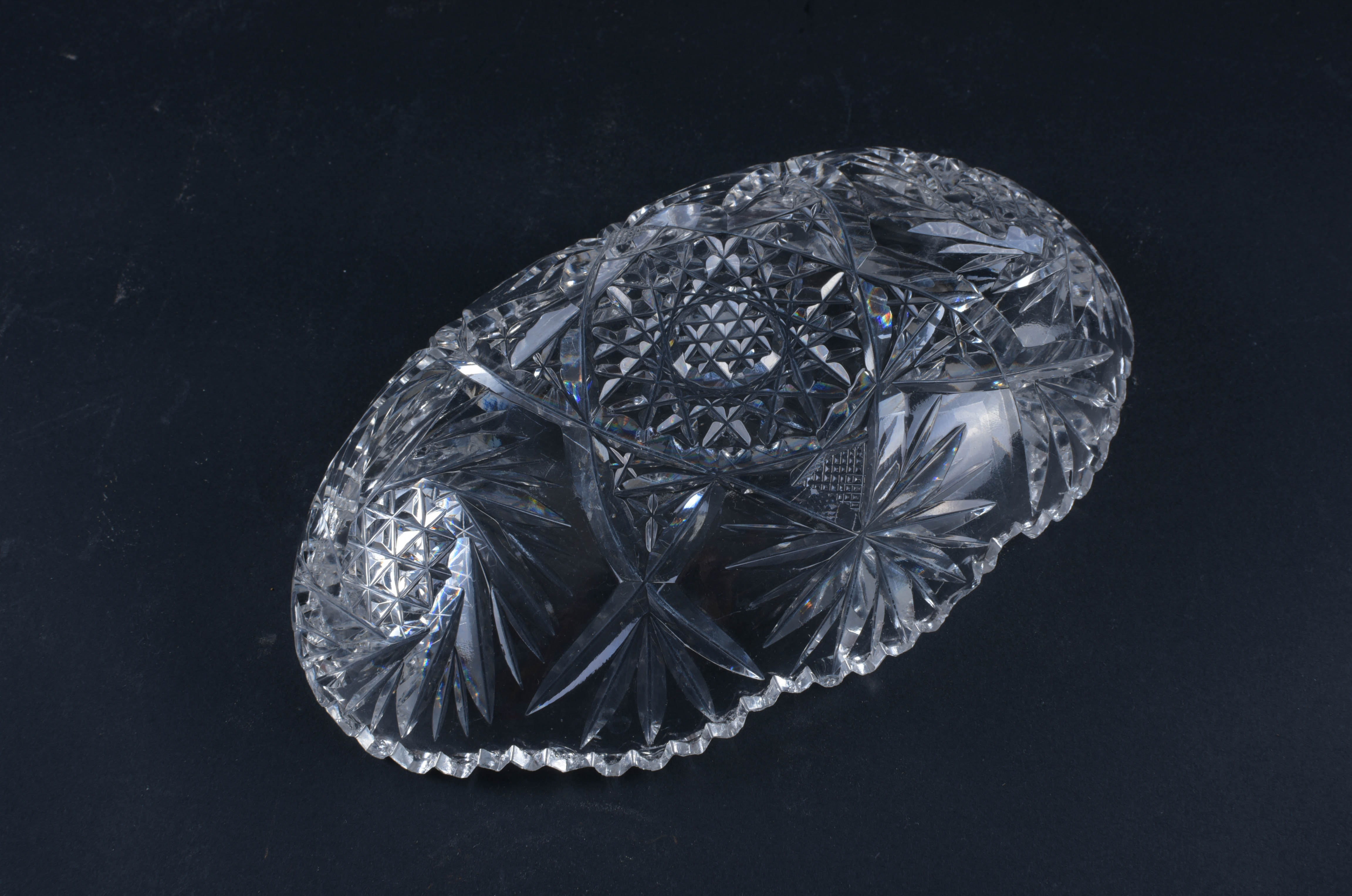 Three Decorative Glass Bowls