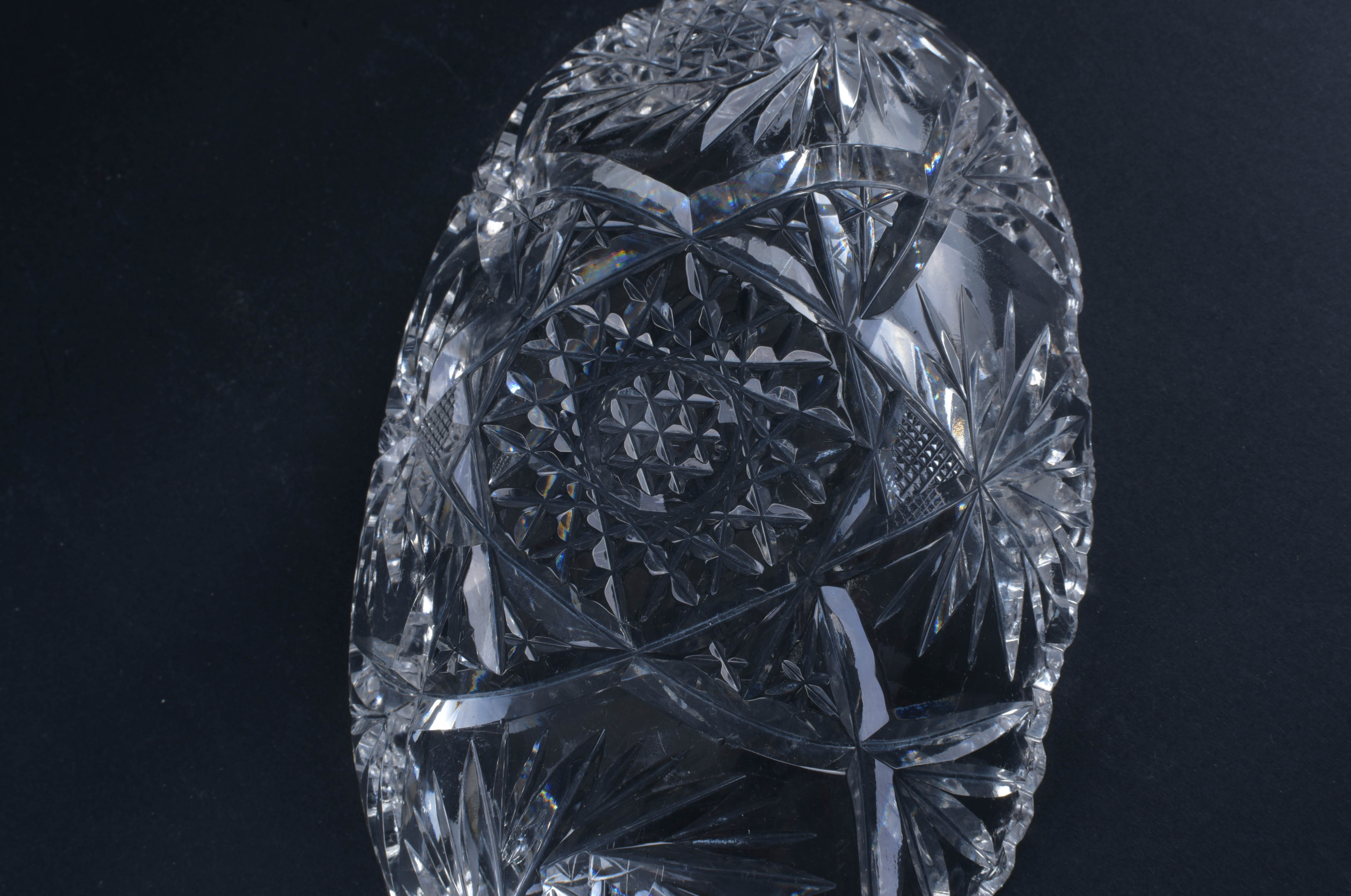 Three Decorative Glass Bowls