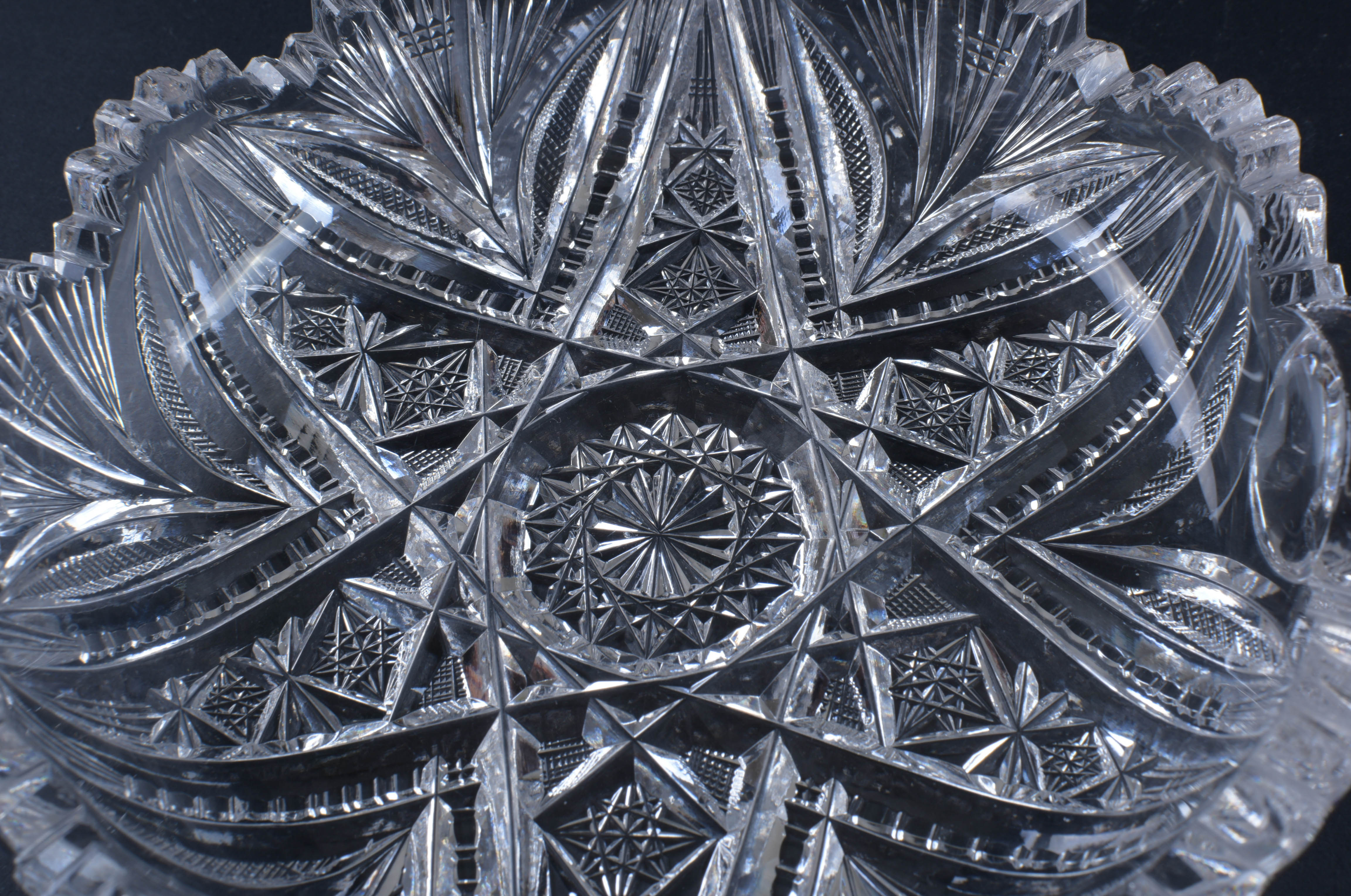 Assorted Decorative Glass Bowls and Servingware