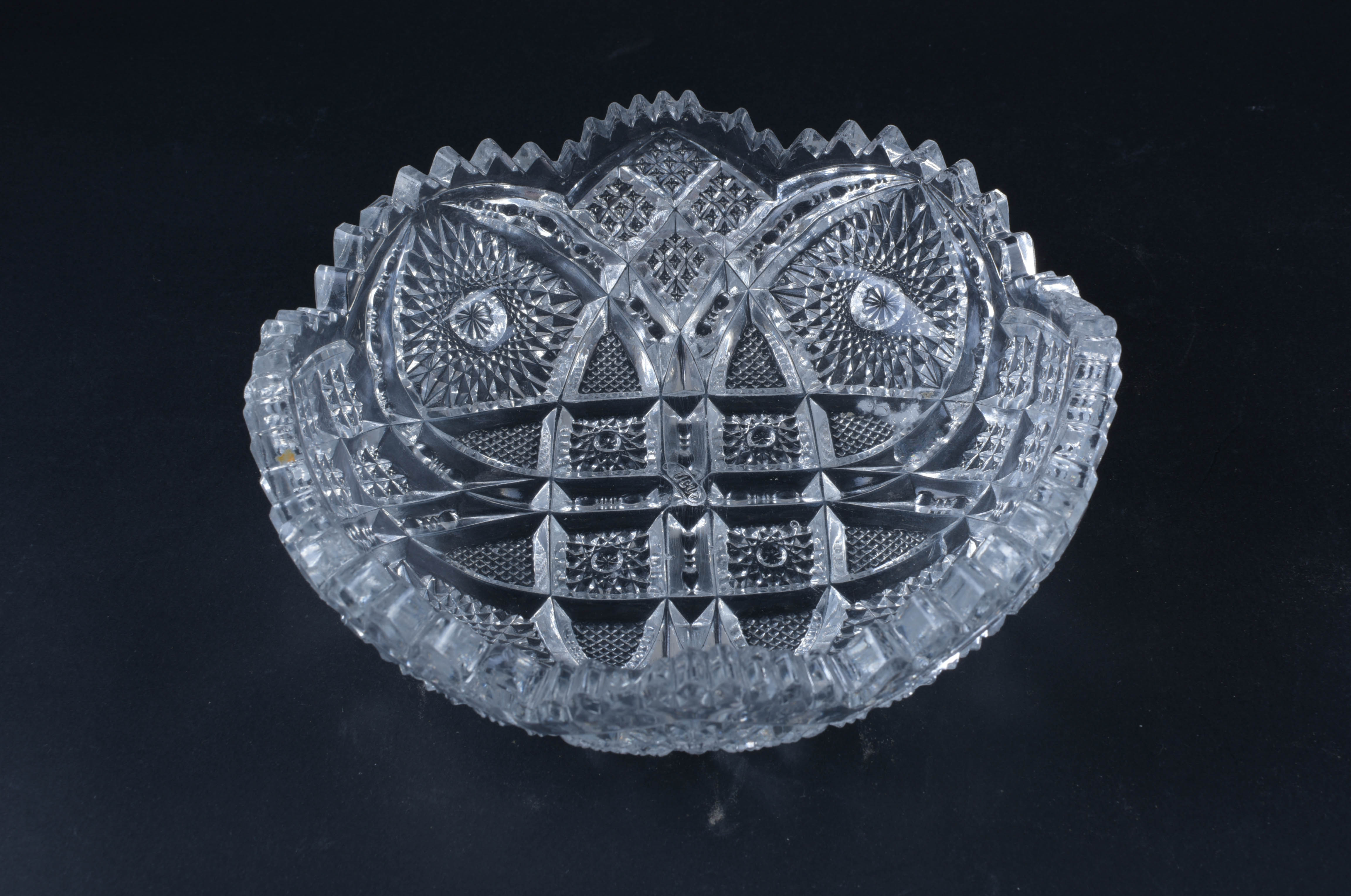 Assorted Decorative Glass Bowls and Servingware