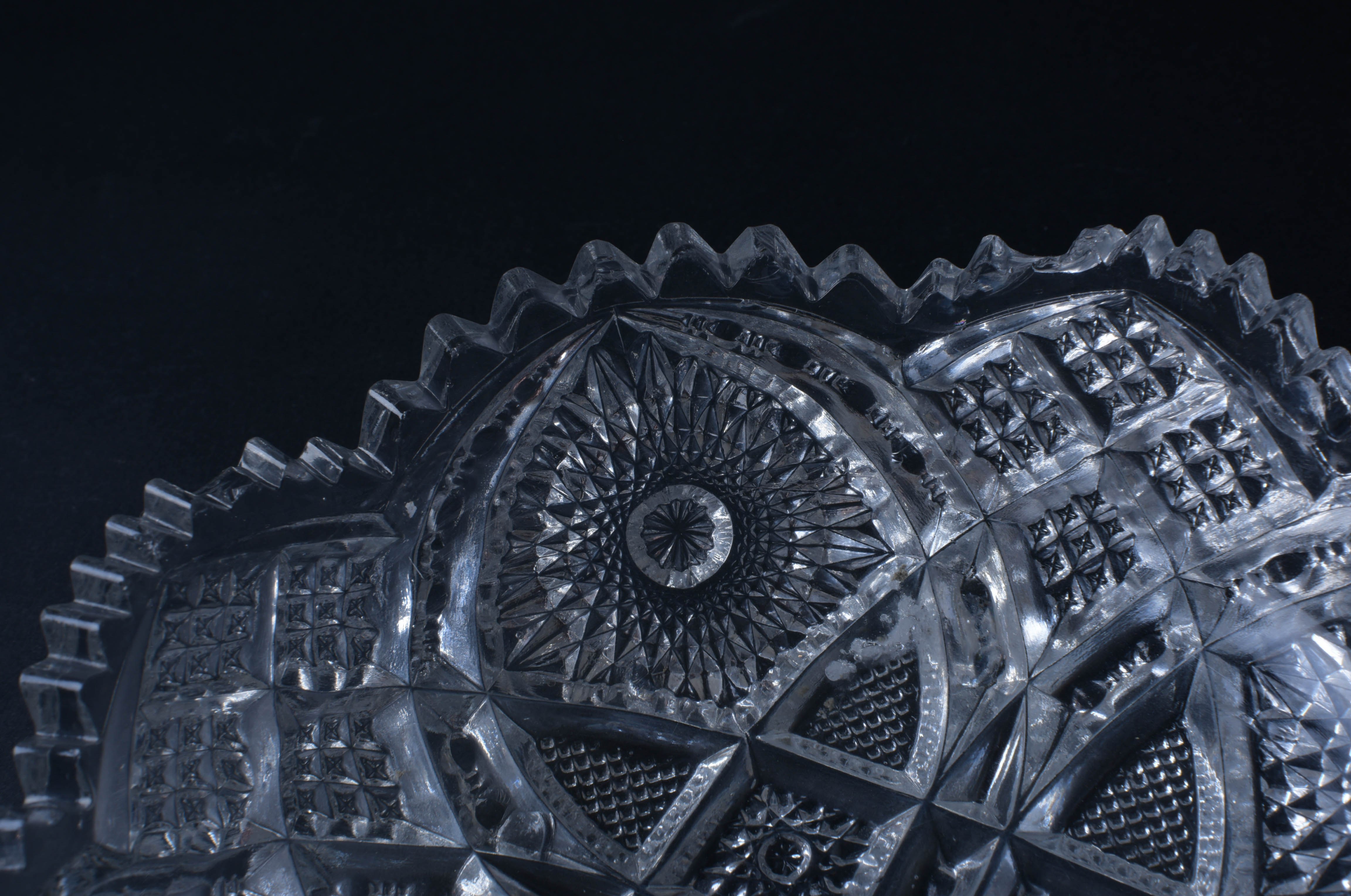 Assorted Decorative Glass Bowls and Servingware