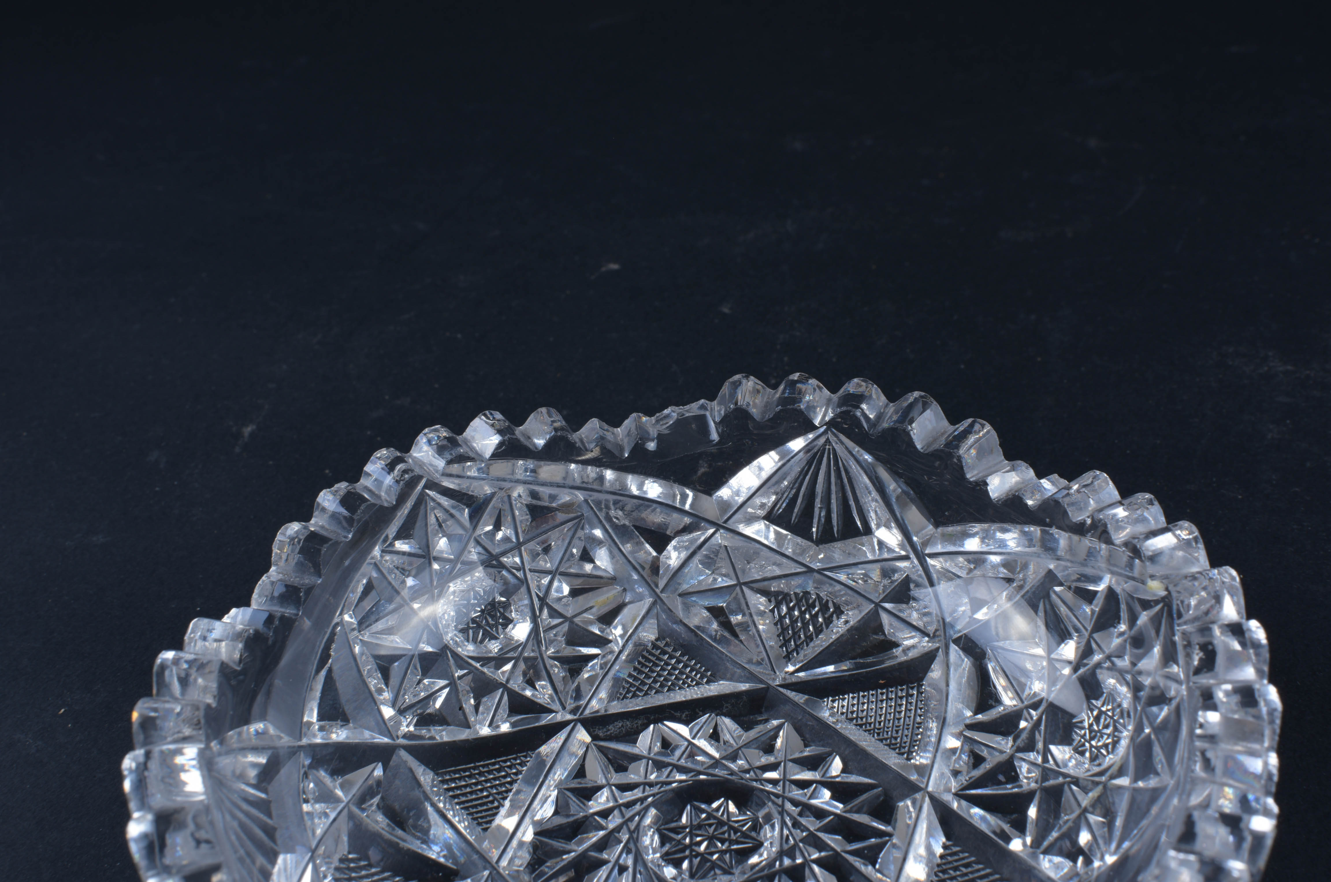 Assorted Decorative Glass Bowls and Servingware