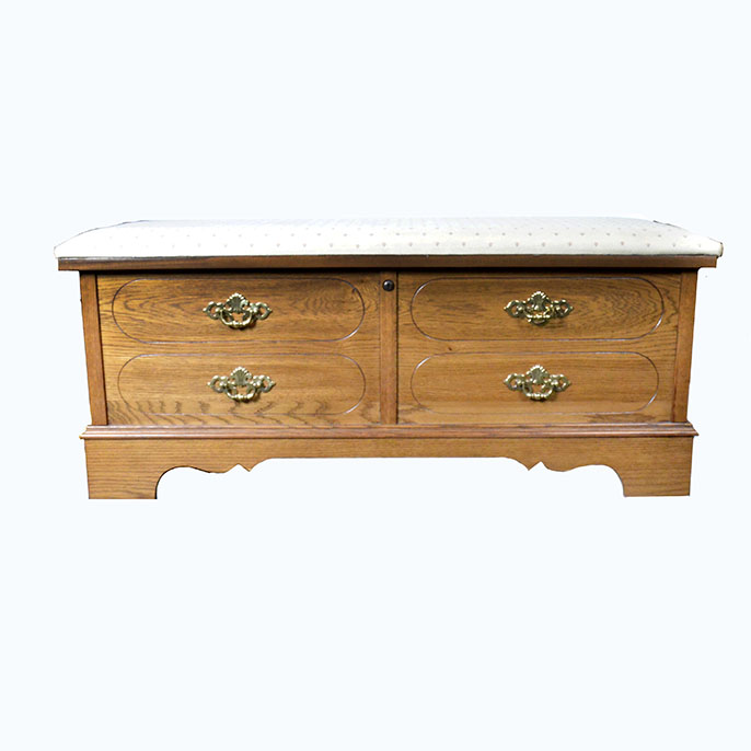 Lane Cedar Chest with Upholstered Top