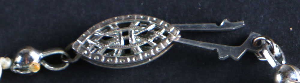 Vintage Costume Pearl Necklaces with Nieman Marcus Cases