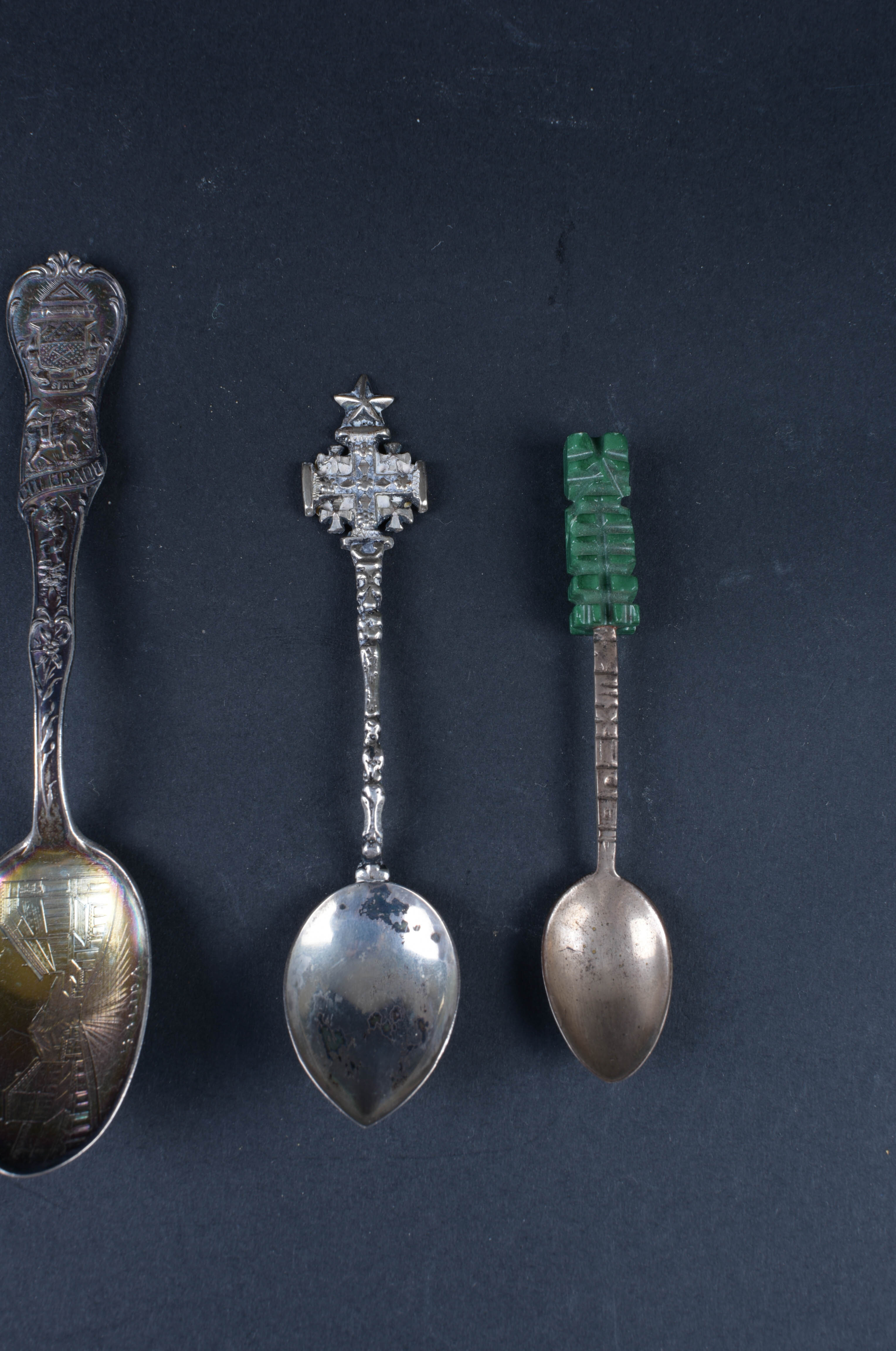 Sterling Souvenir Spoon Set
