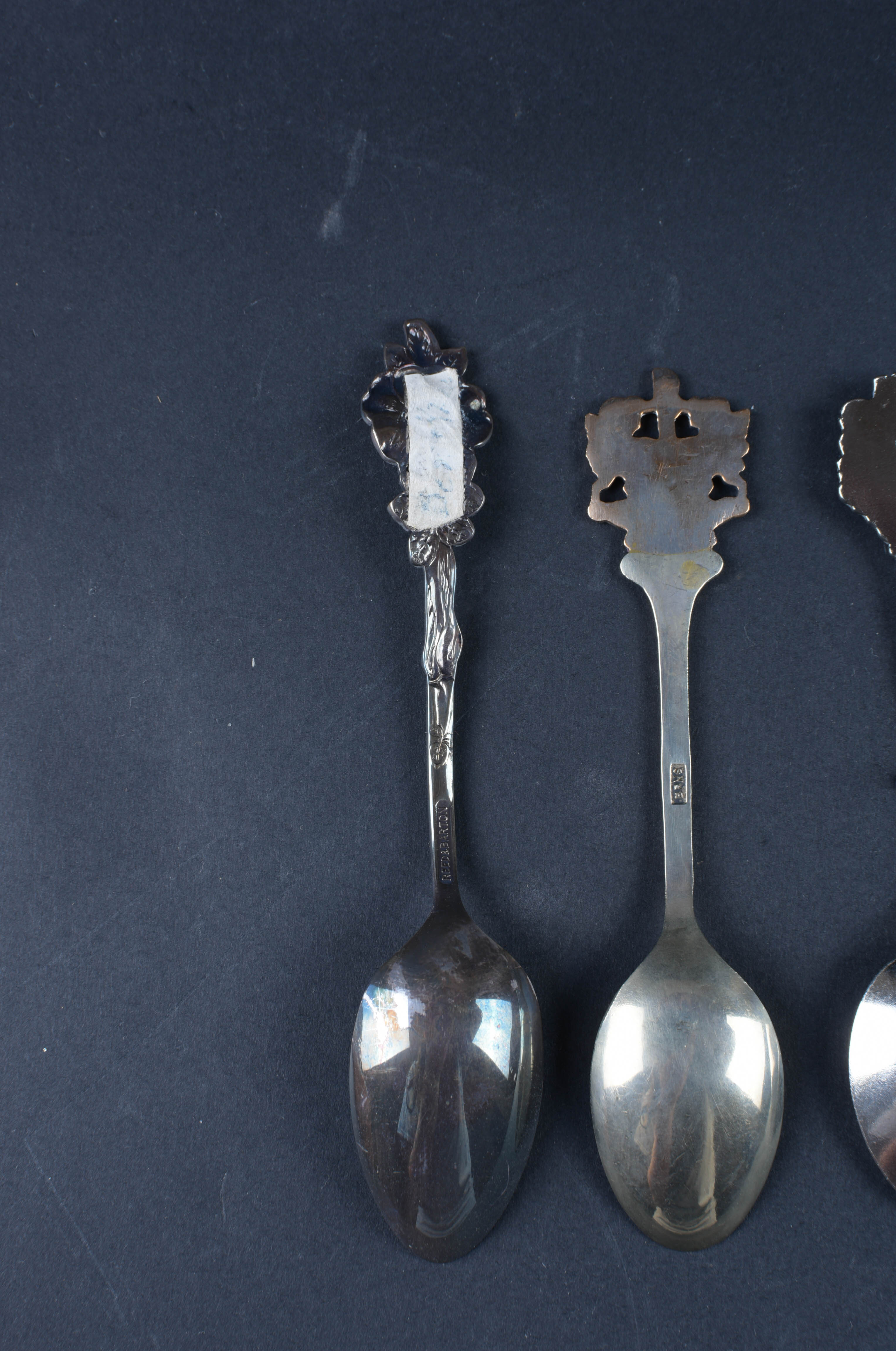 Spoon Display Rack with Set of Collector Spoons