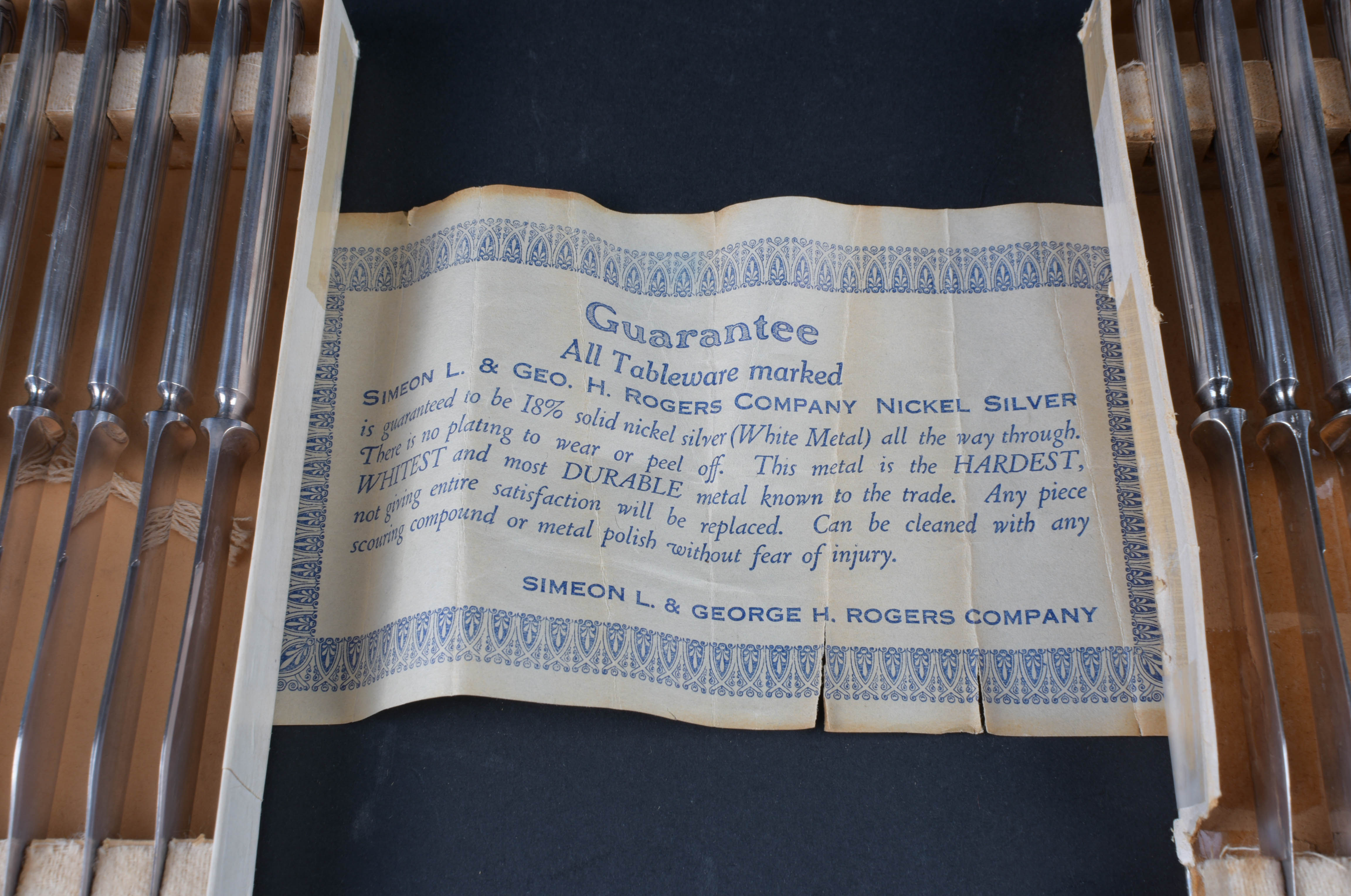 Boxed Silver Plate Flatware Sets