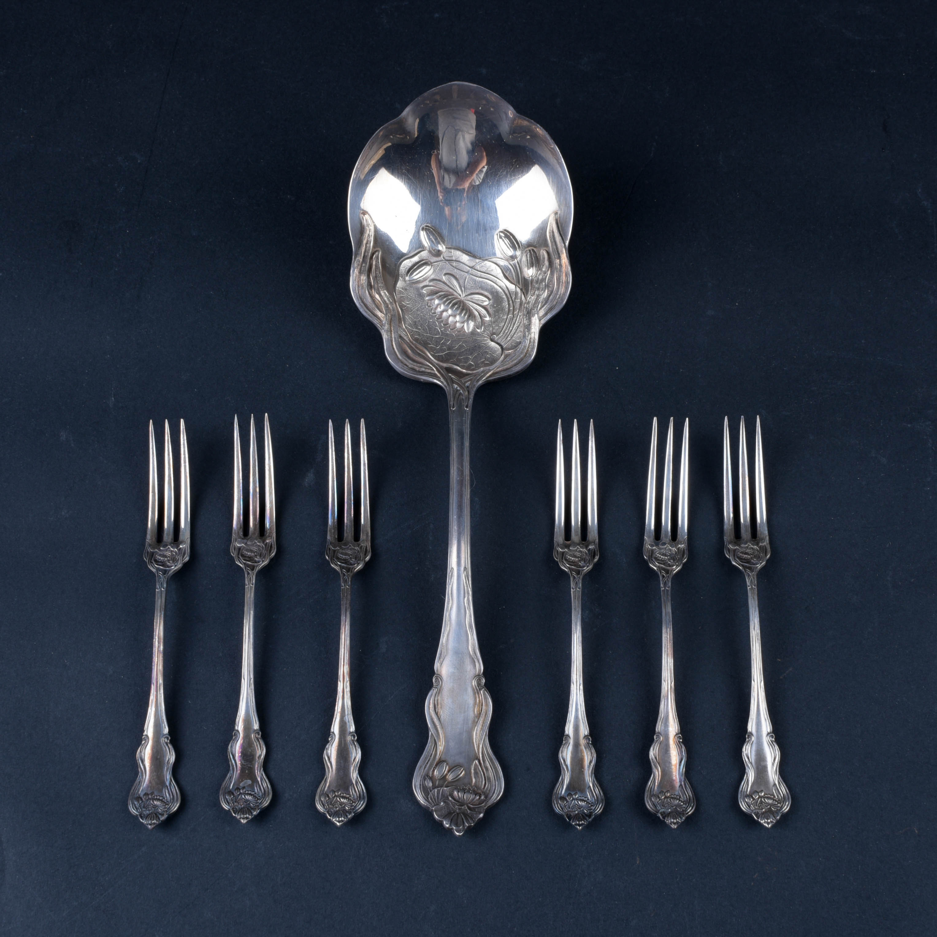 American Silver Co. Serving Set