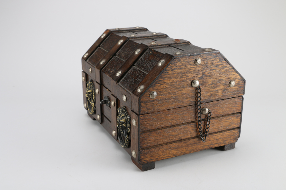 Set of Four Wooden Boxes