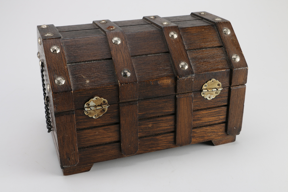 Set of Four Wooden Boxes