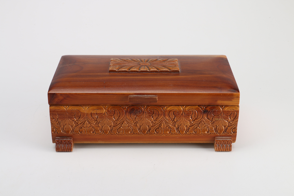 Set of Four Wooden Boxes