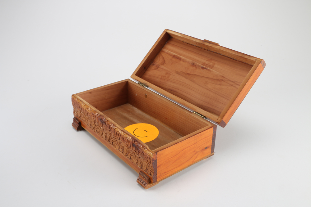 Set of Four Wooden Boxes