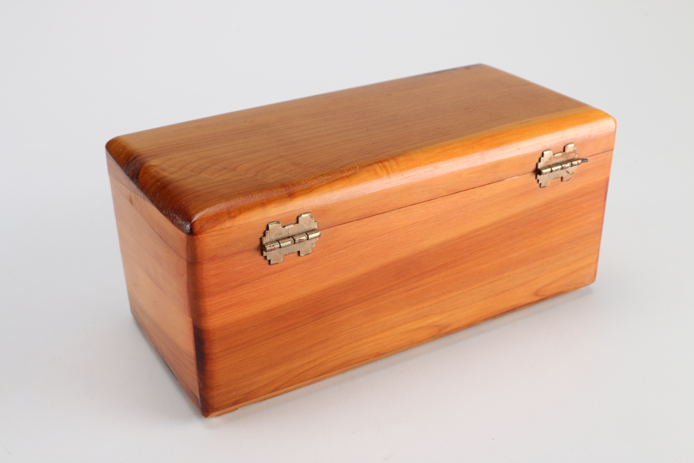 Set of Four Wooden Boxes