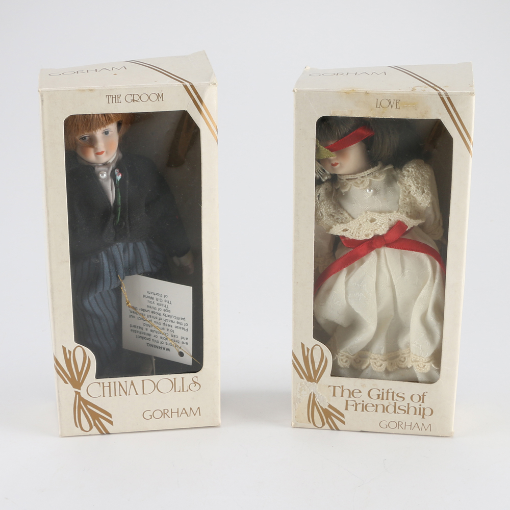 Set of Vintage Gorham  China Dolls