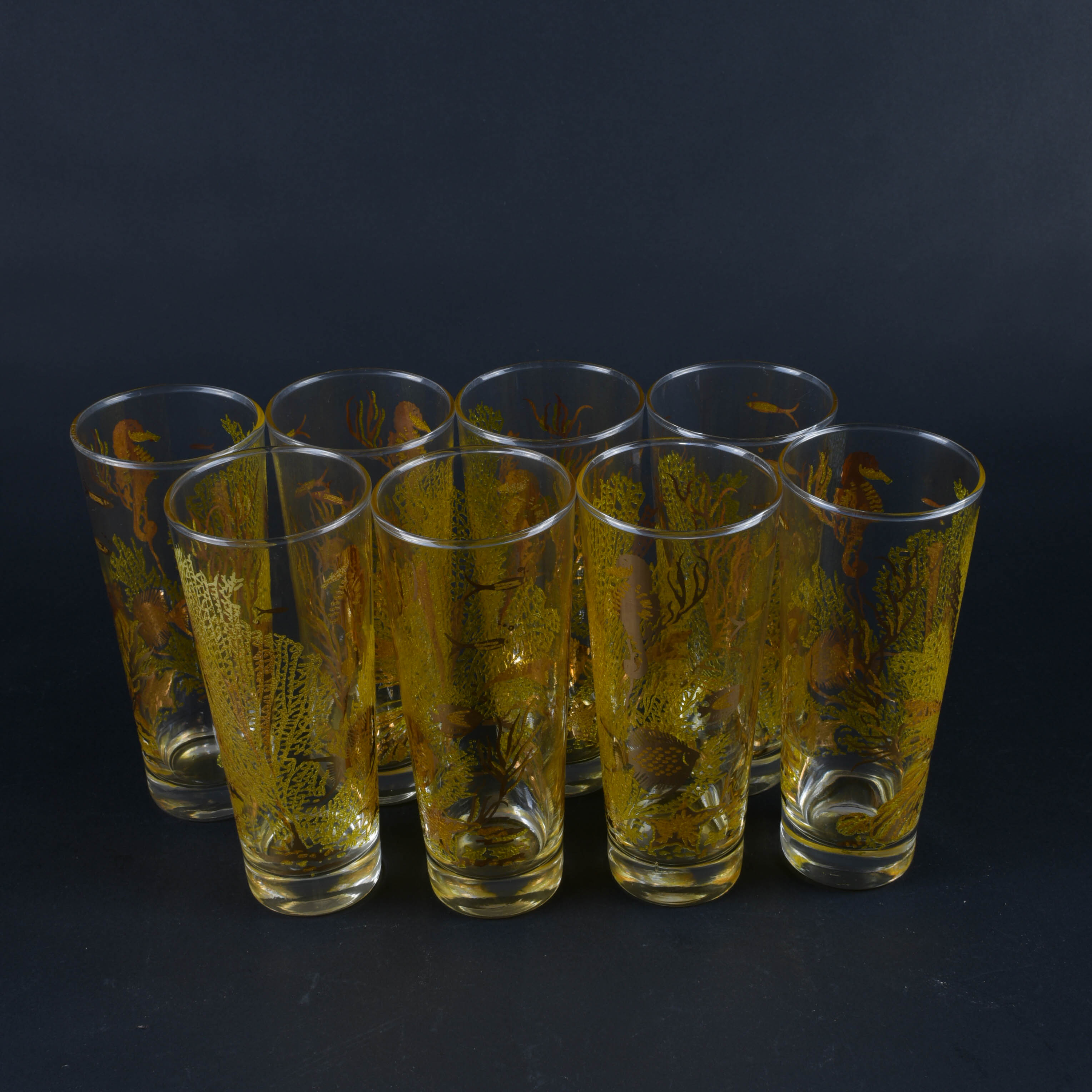 Vintage Aquatic Glasses
