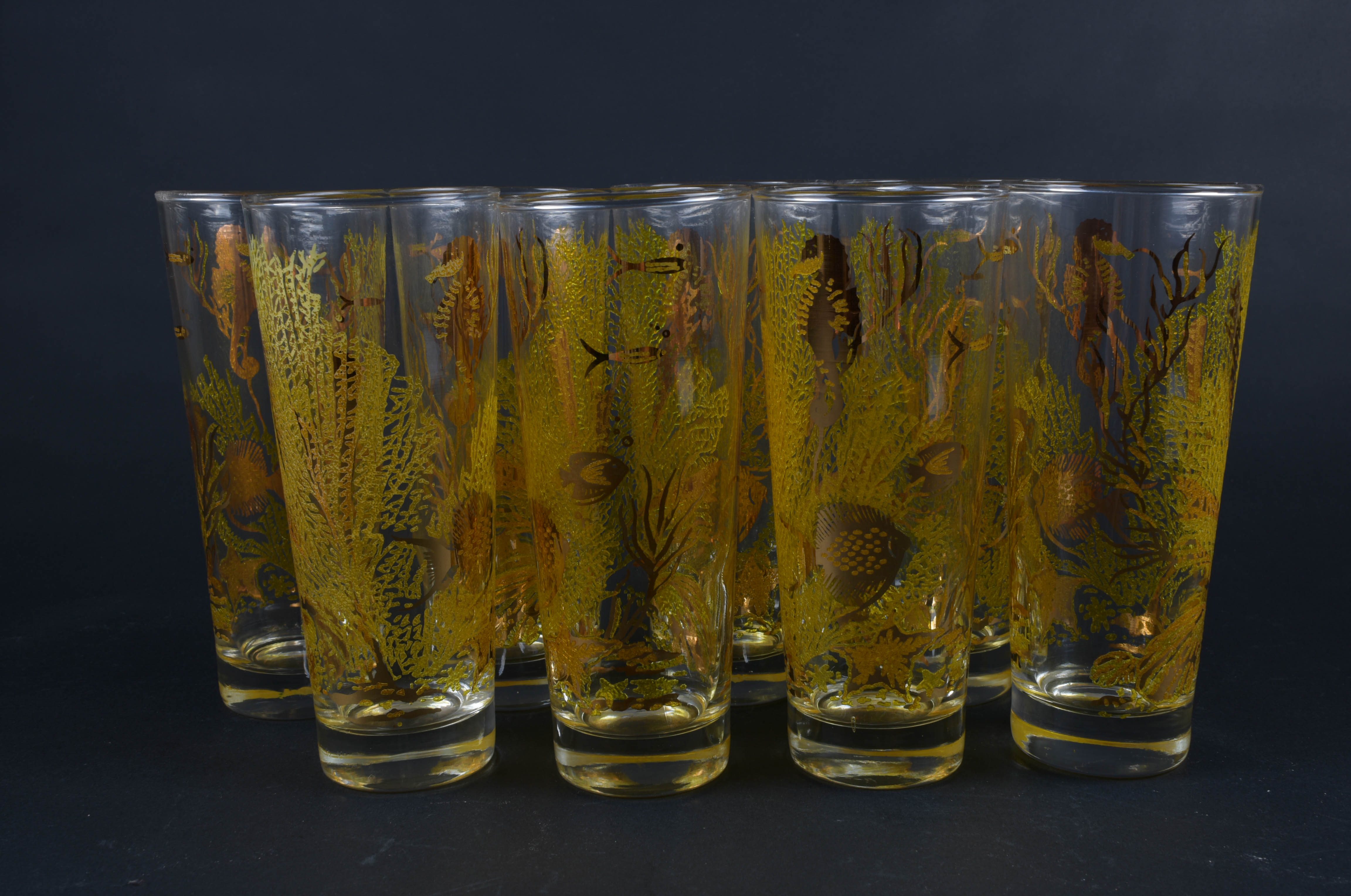 Vintage Aquatic Glasses