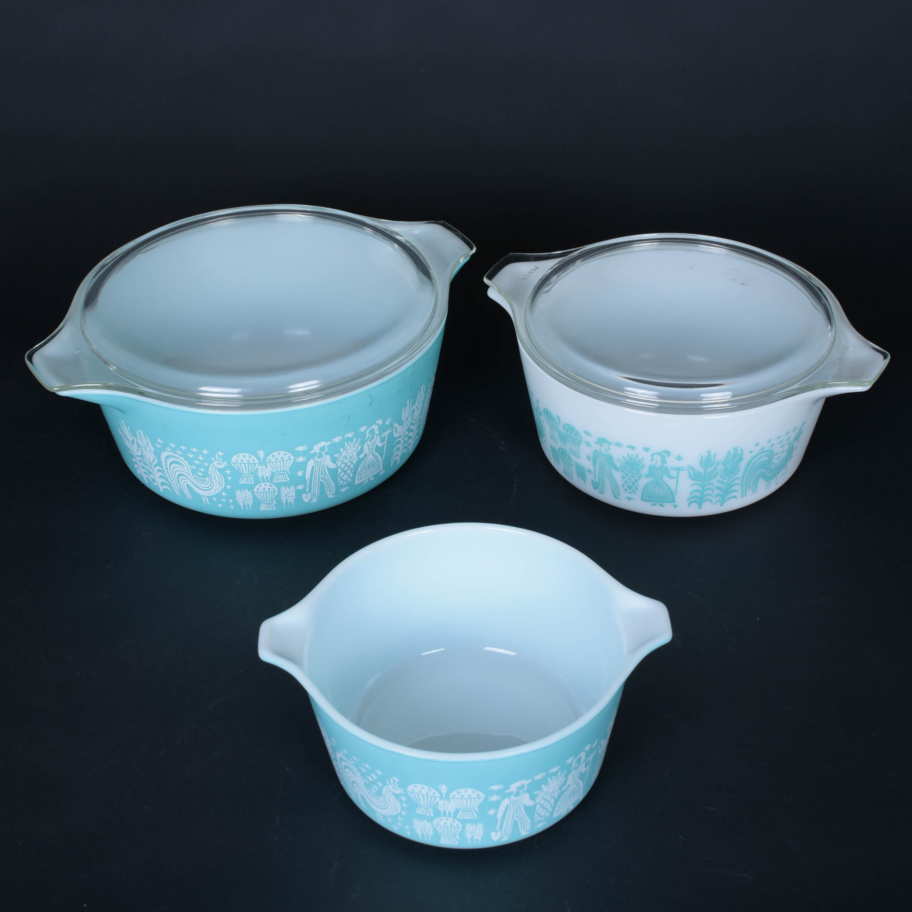 Vintage Pyrex Cinderella Bowls