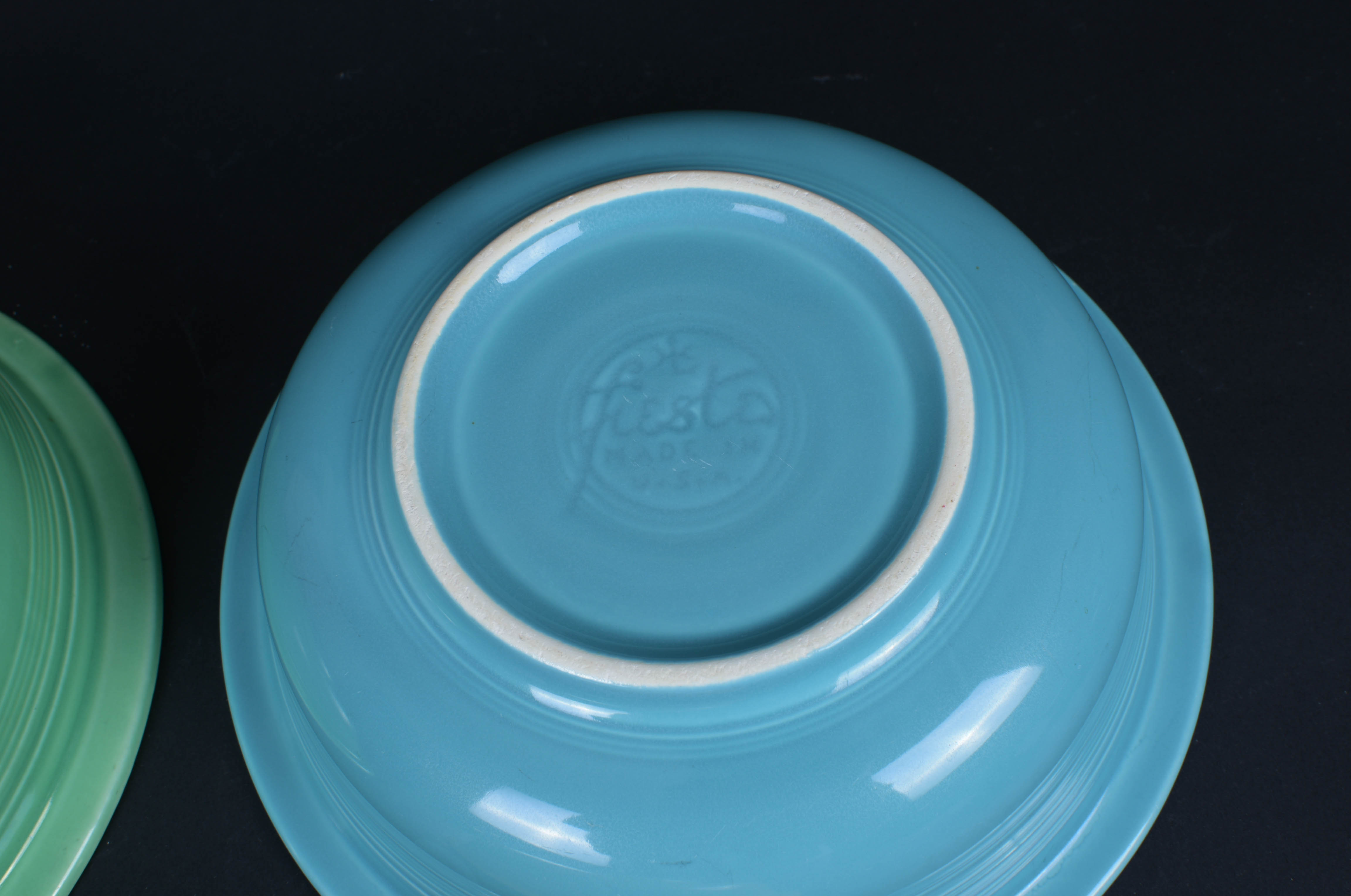 A Selection of Vintage Fiesta Tableware by the Holmer Laughlin China Company