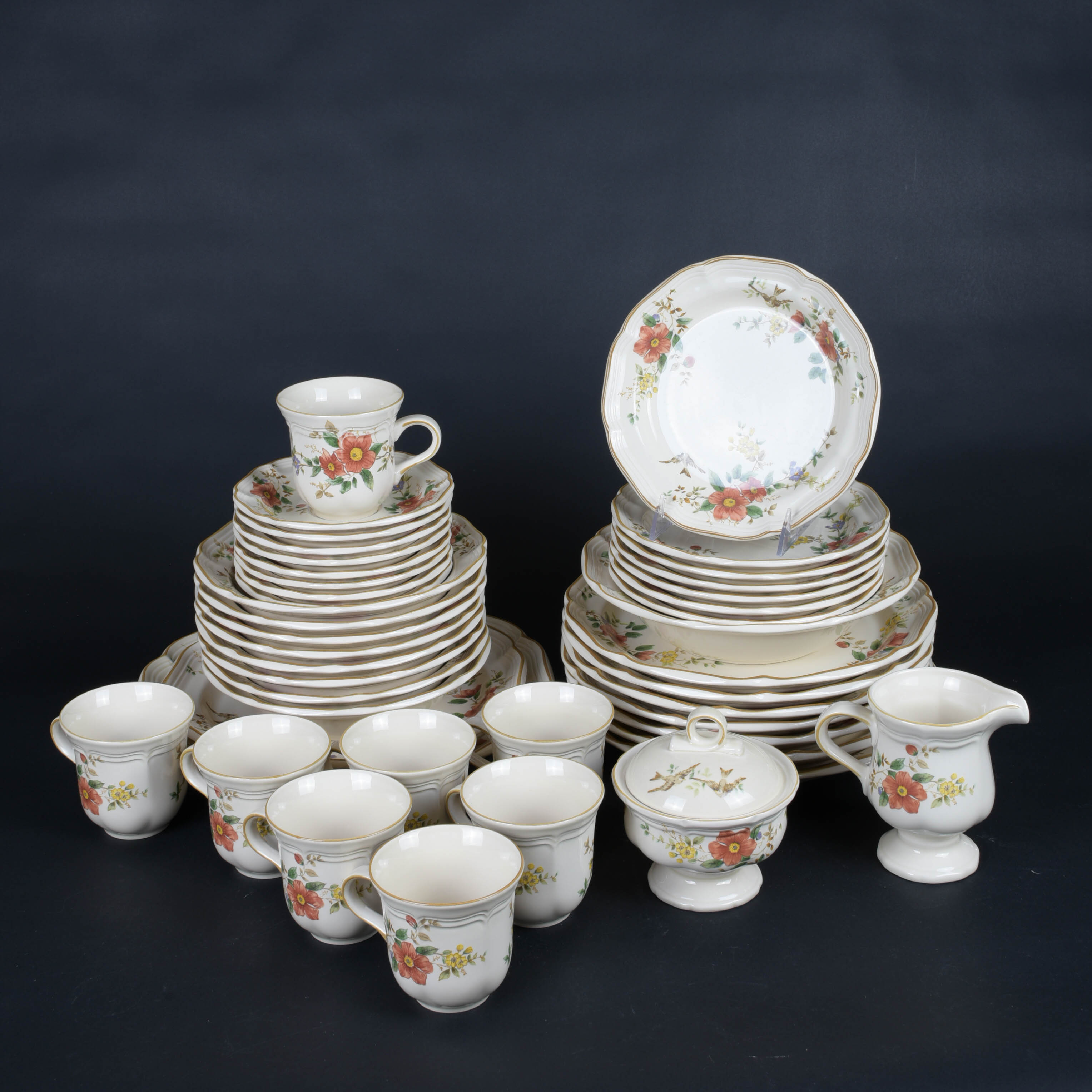 Set of Mikasa "Heritage" Dinnerware
