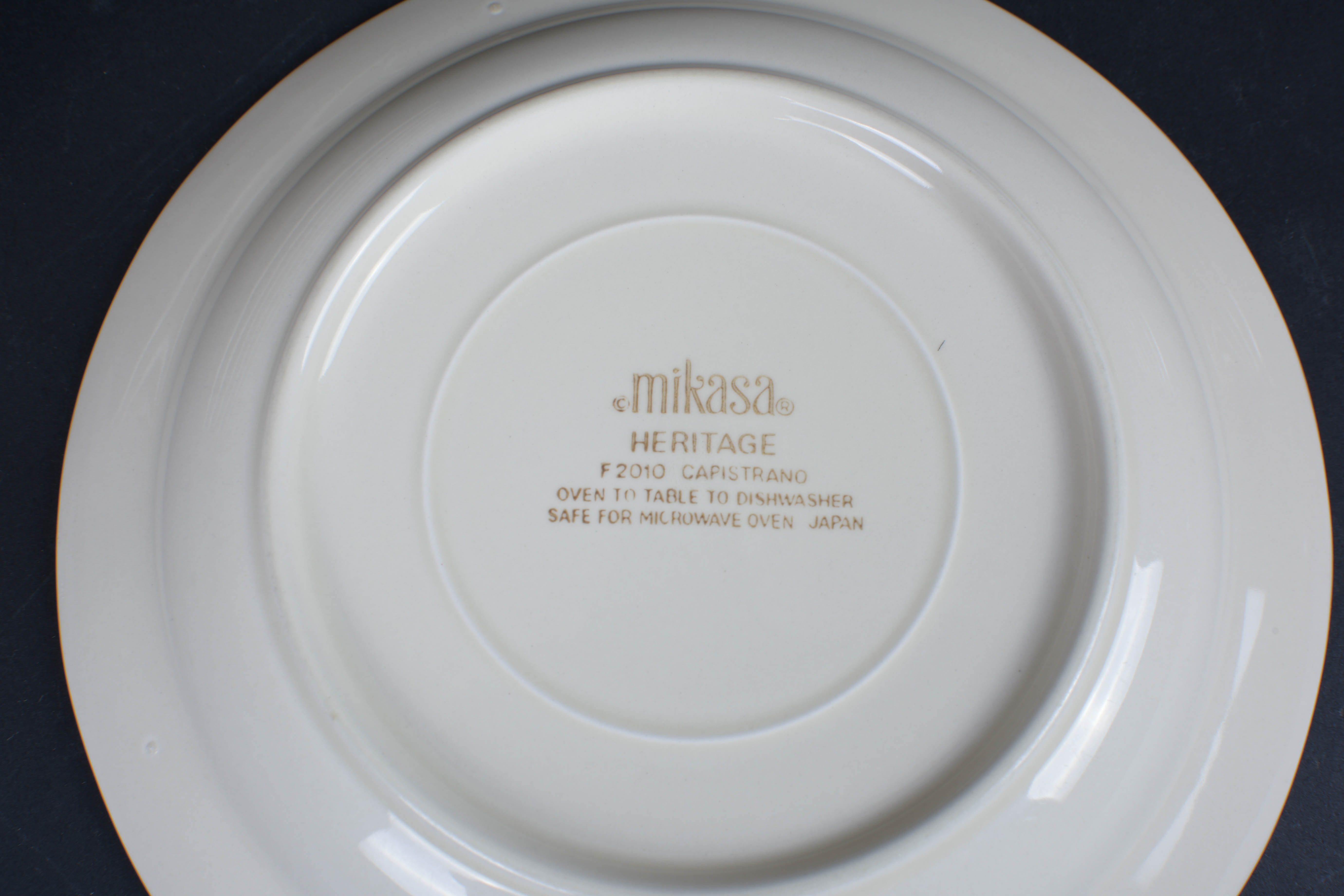 Set of Mikasa "Heritage" Dinnerware