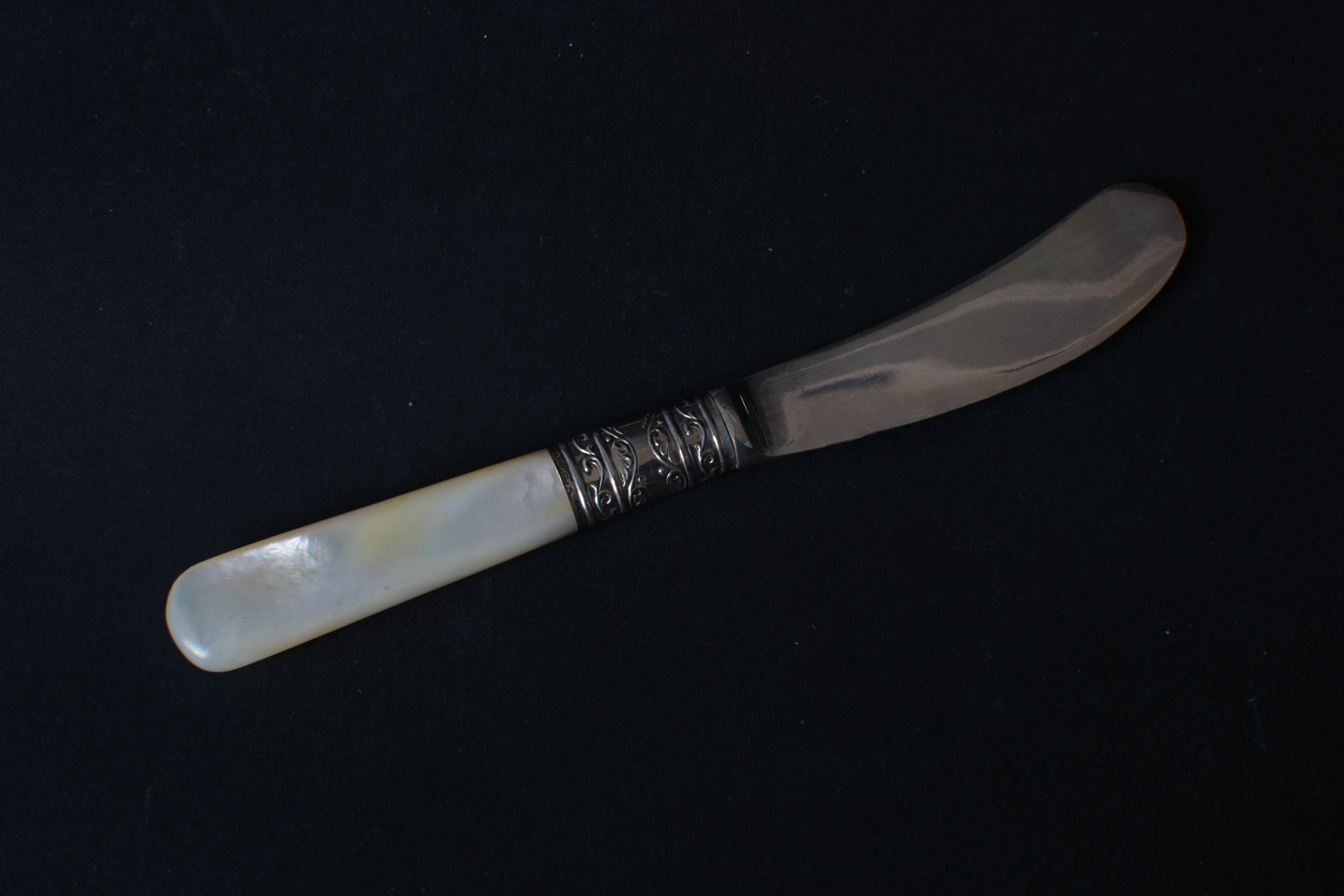 Mother of Pearl Knife and Shaker Grouping