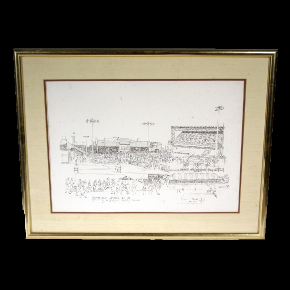 Signed, Limited Edition K.P. Singh Lithograph Print