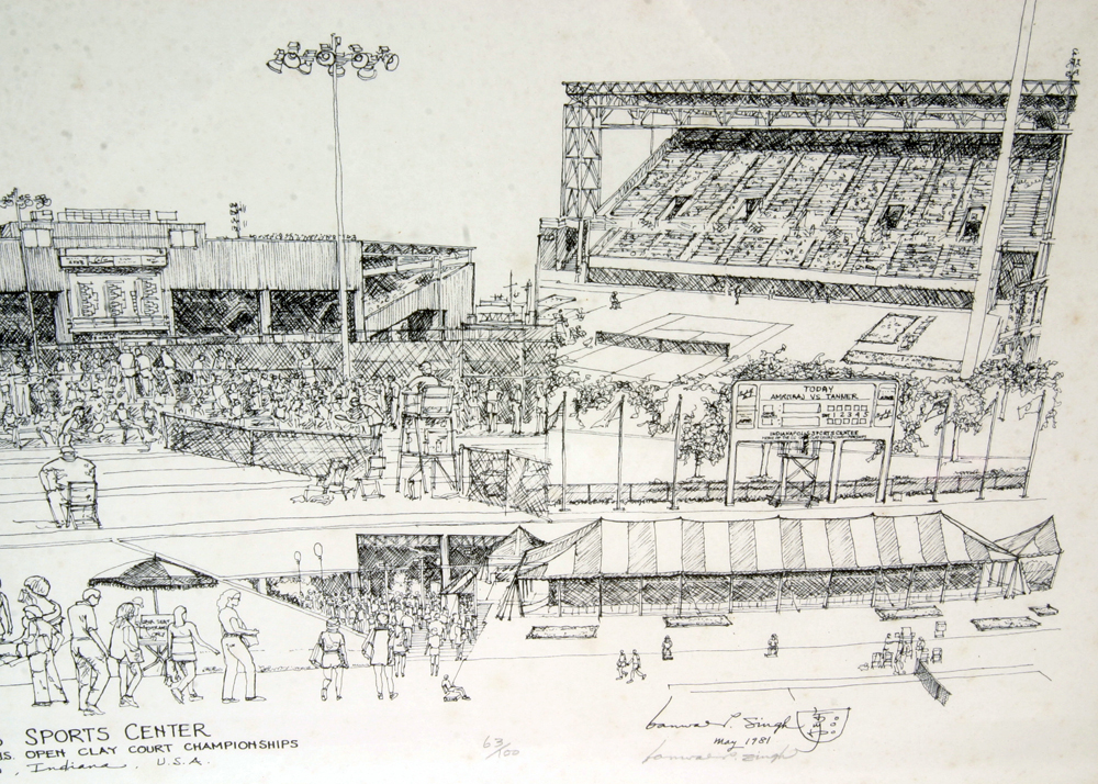 Signed, Limited Edition K.P. Singh Lithograph Print