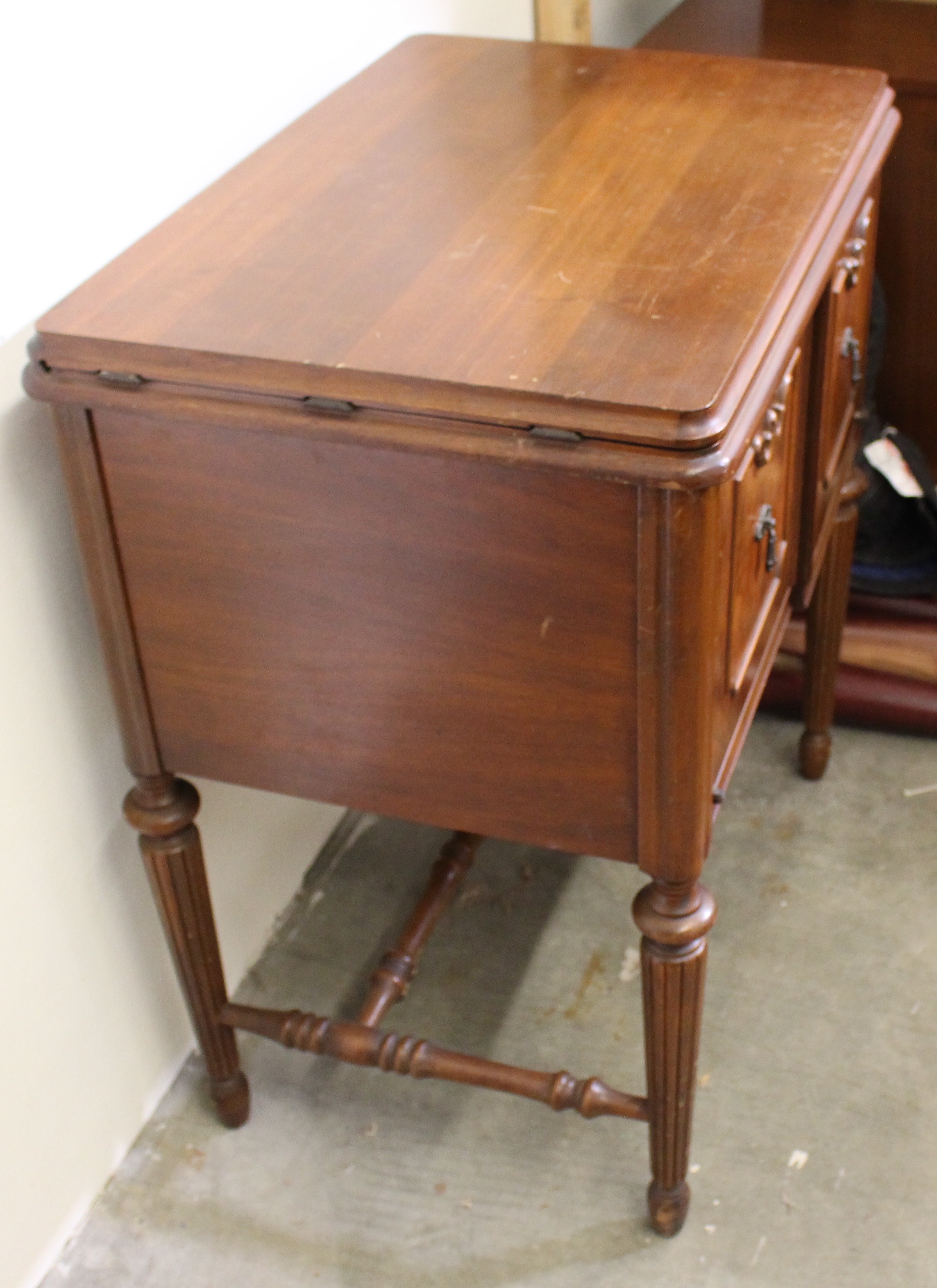 Vintage Sears Sewing Table and Machine