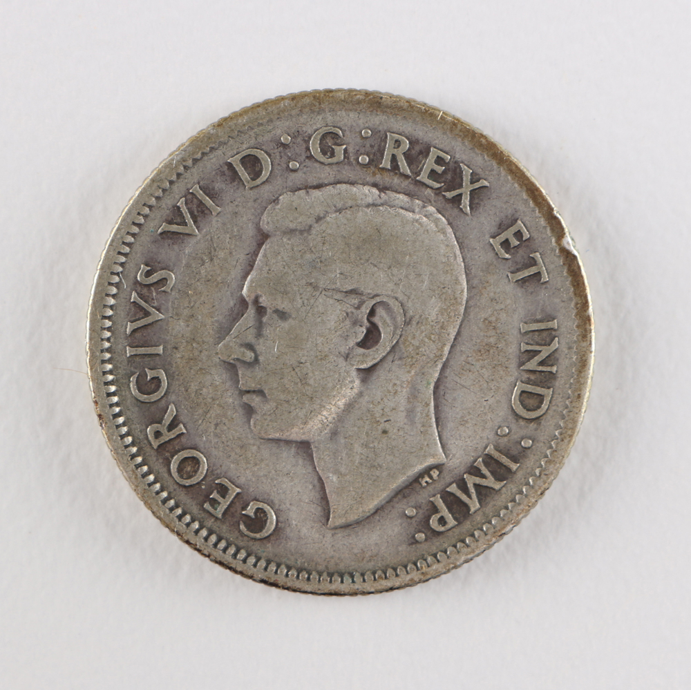 Five Vintage Canadian Coins