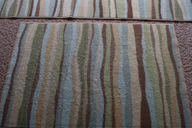 Pair of Modern Abstract Rugs