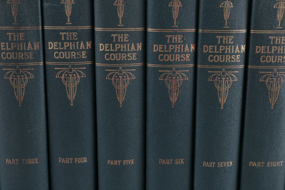 Complete Set of "The Delphian Course" 1913 Series