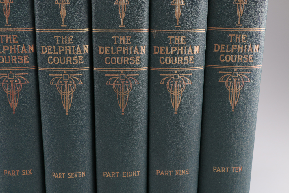 Complete Set of "The Delphian Course" 1913 Series