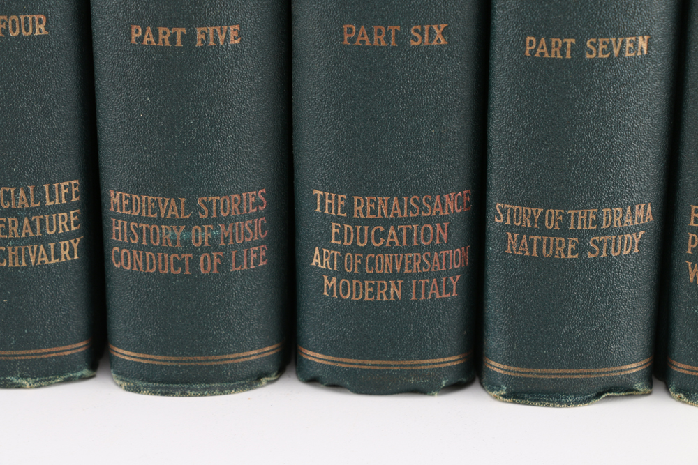 Complete Set of "The Delphian Course" 1913 Series