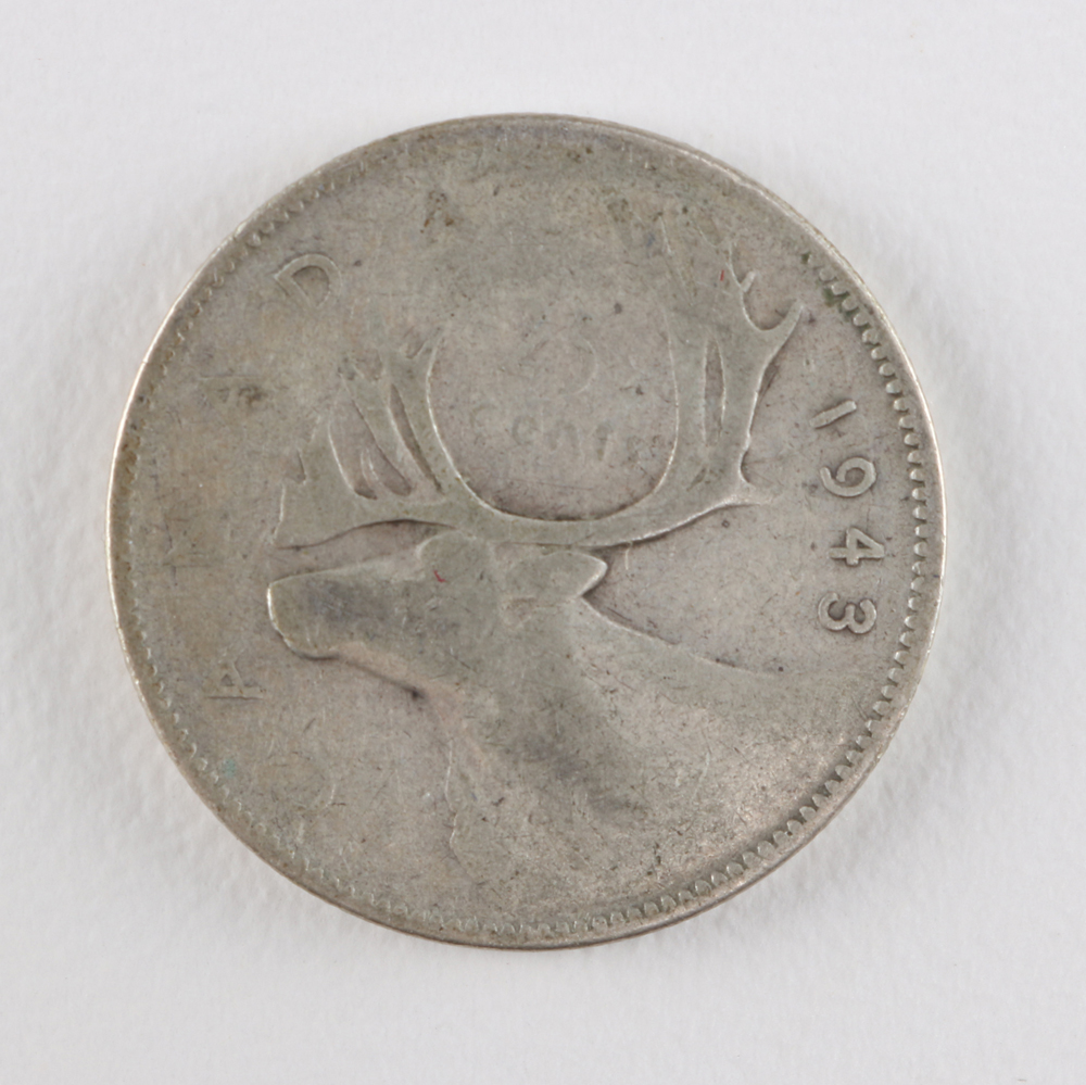 Five Vintage Canadian Coins