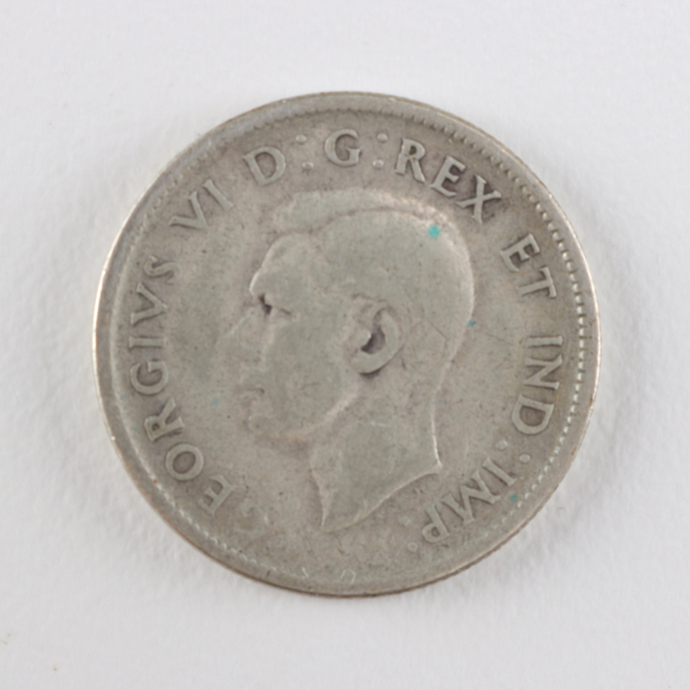 Five Vintage Canadian Coins