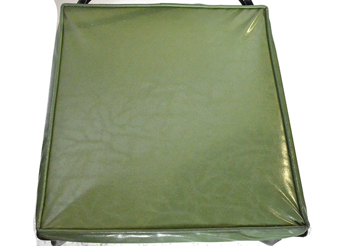 Glass and Wrought Iron Patio Table with Six Chairs