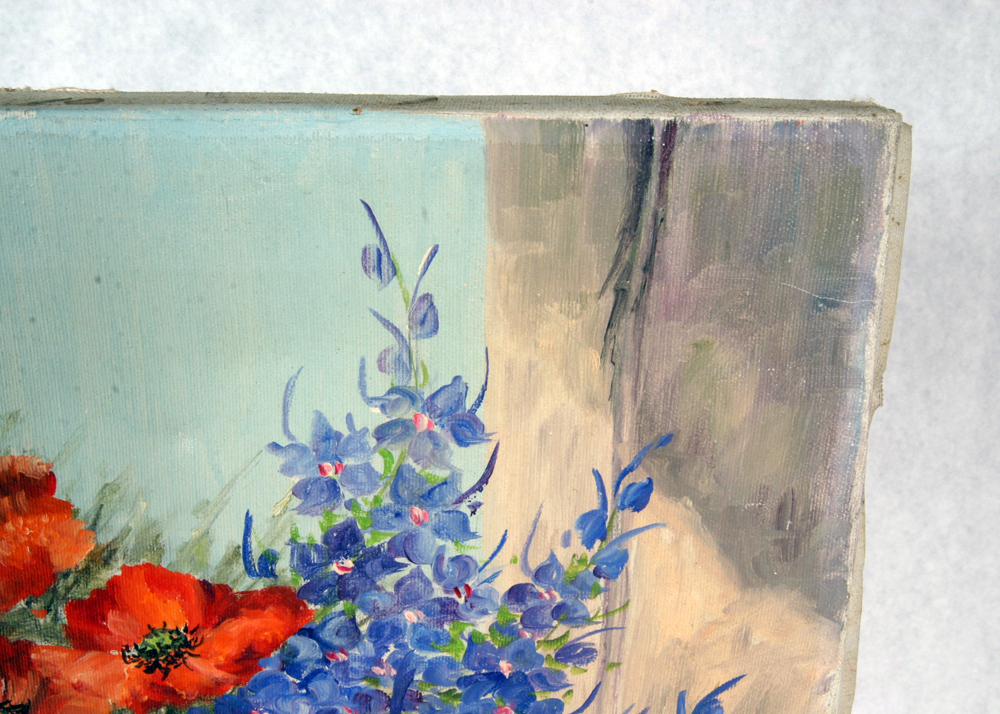 Signed, Original Oil on Canvas Painting by Indiana Artist Dodwell