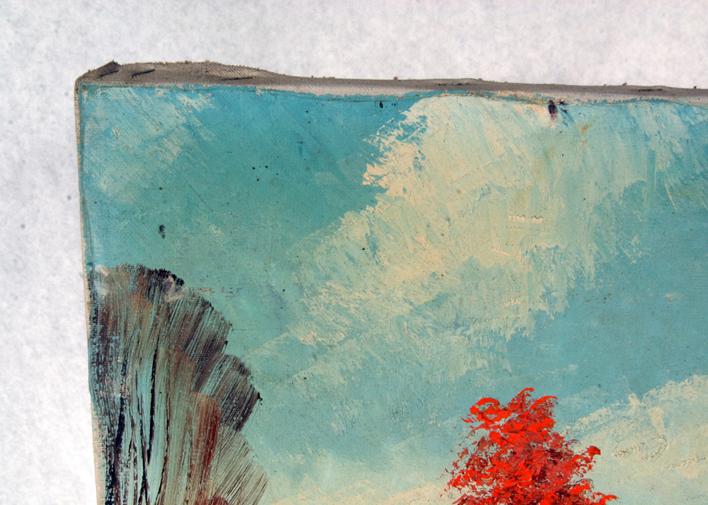 Signed, Original Oil on Canvas Painting by Indiana Artist Trover