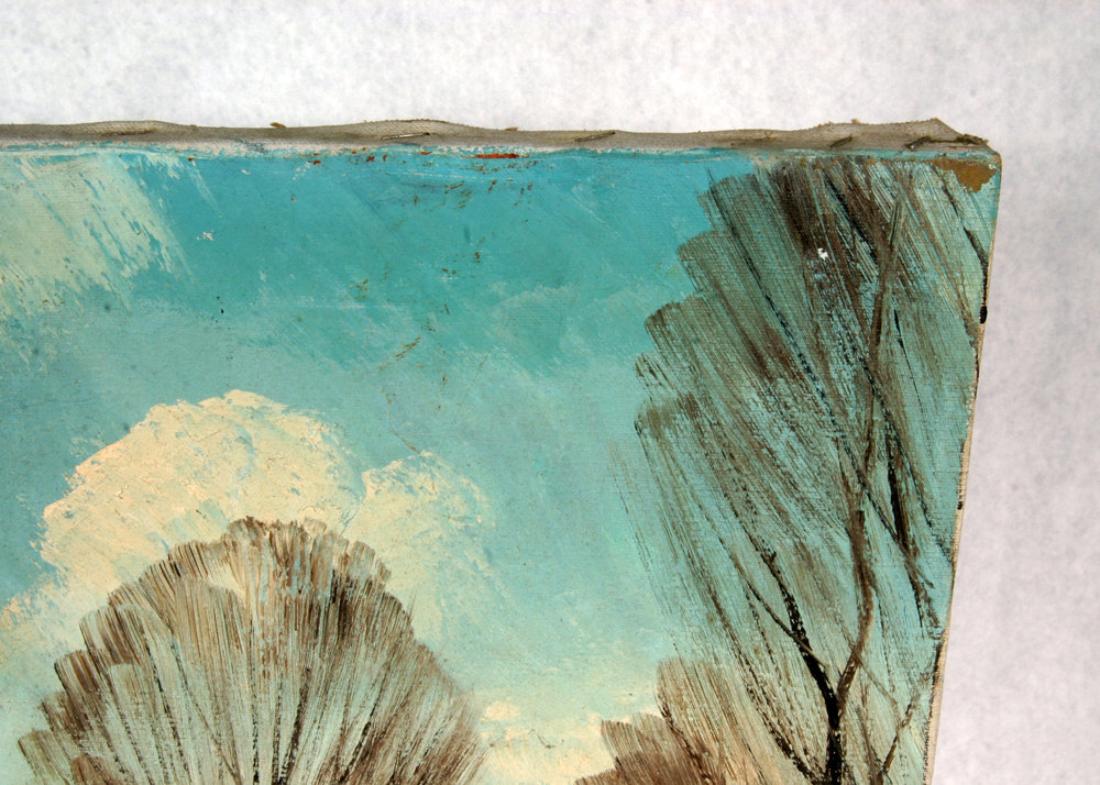 Signed, Original Oil on Canvas Painting by Indiana Artist Trover