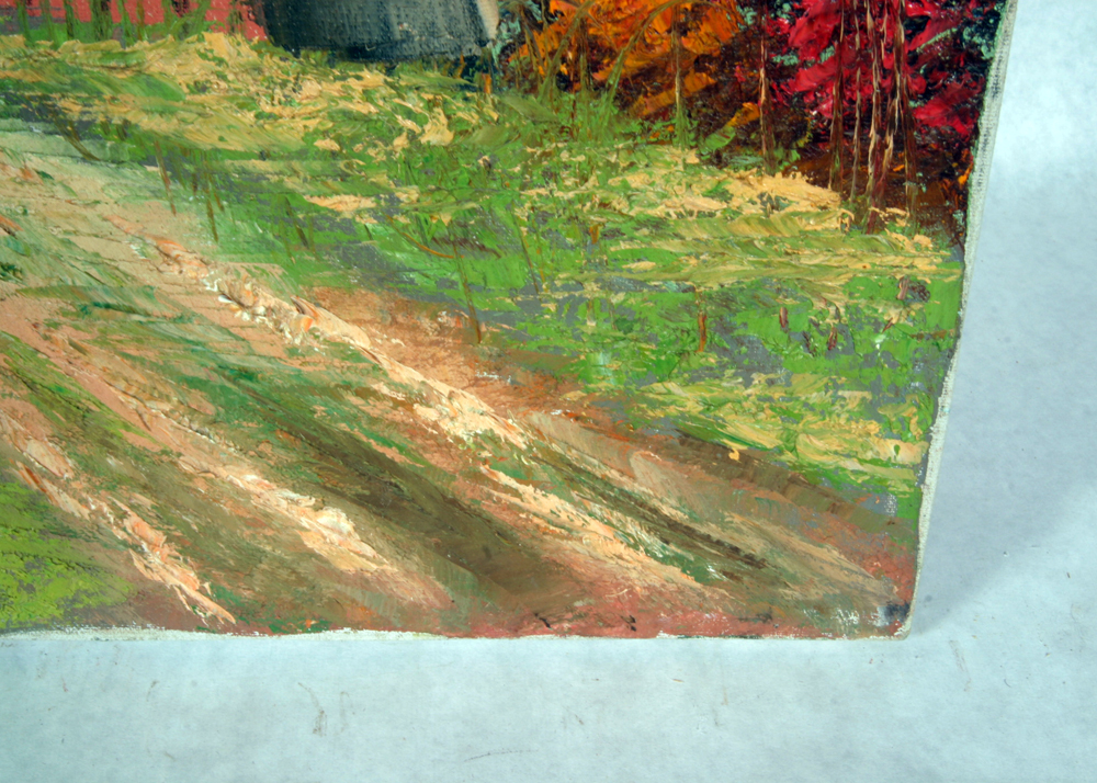 Signed, Original Oil on Canvas Painting by Indiana Artist Trover