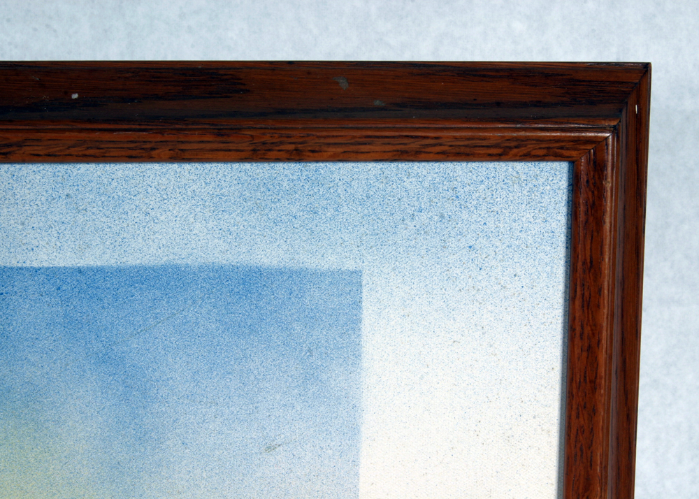 Signed, Original Oil on Canvas Painting of Indiana