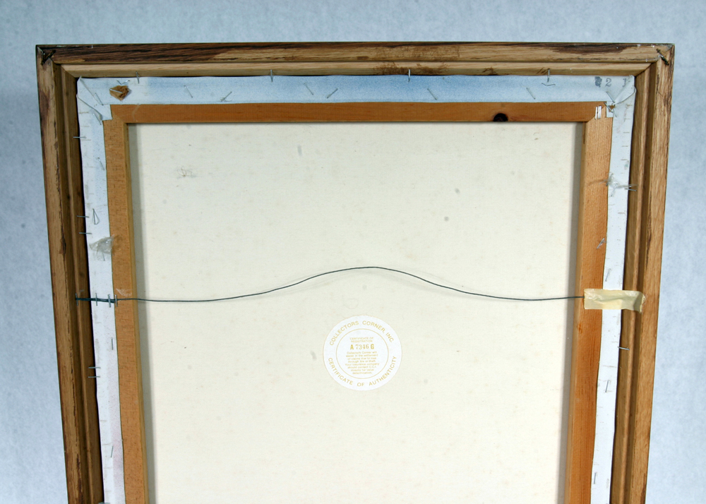 Signed, Original Oil on Canvas Painting of Indiana