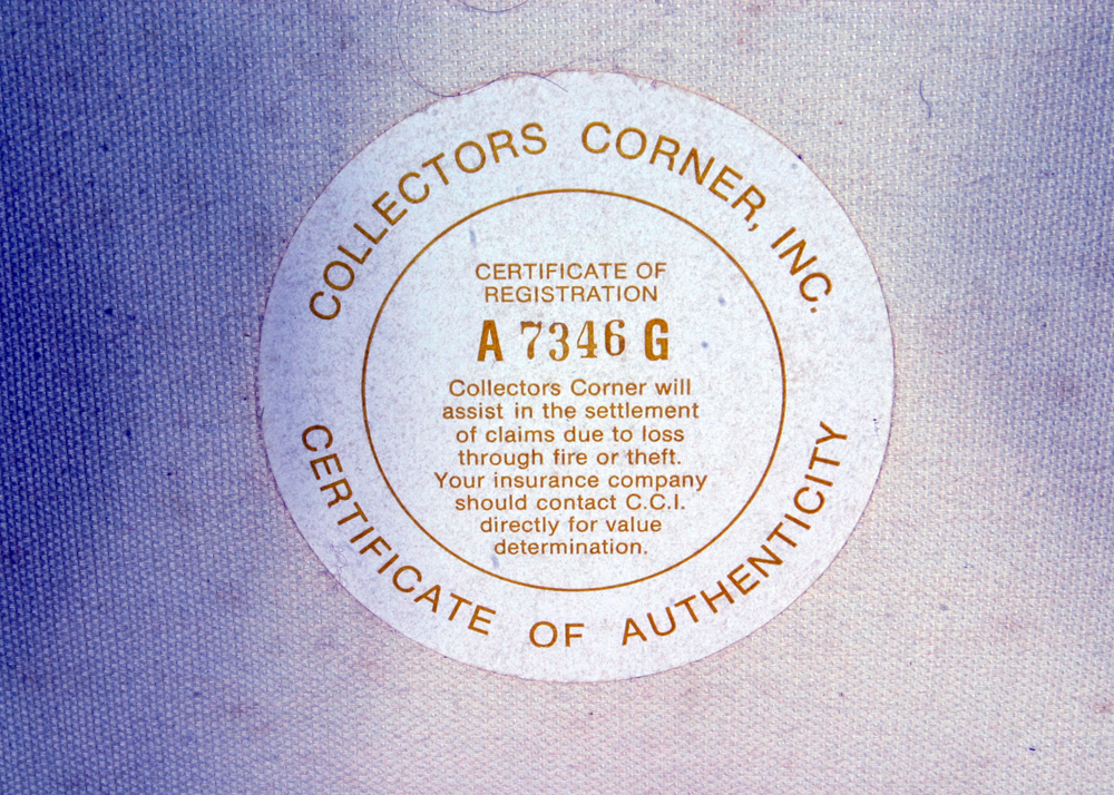 Signed, Original Oil on Canvas Painting of Indiana