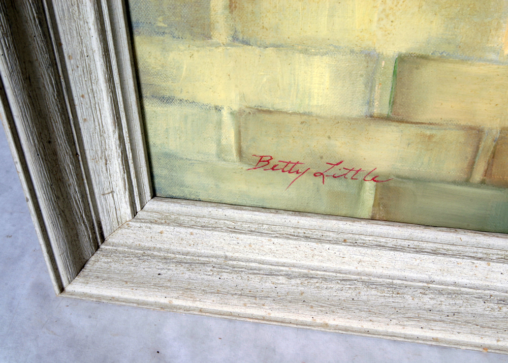 Signed, Original Oil on Canvas Still Life by Indiana Artist Betty Little