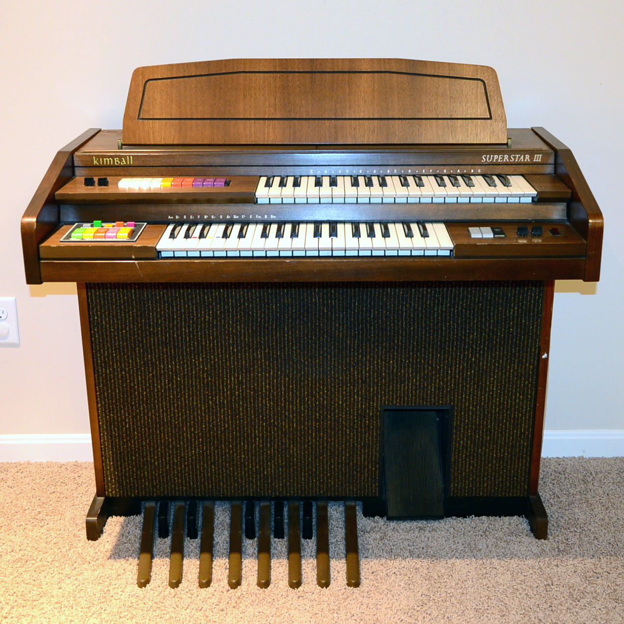 Kimball Superstar III Electric Organ