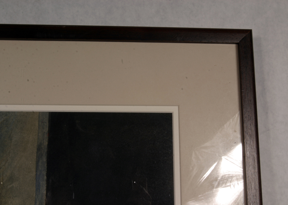 Signed, Original Watercolor by Listed Indiana Artist Henry Bell