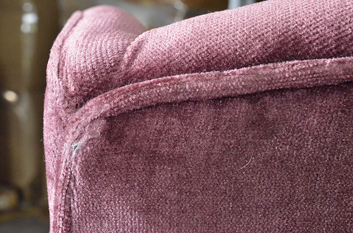 Mauve Wing Back Chair