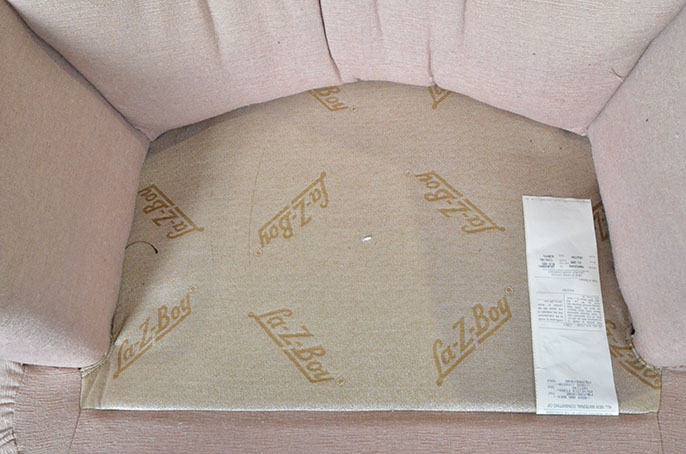 Powder Pink La-Z-Boy Amchair